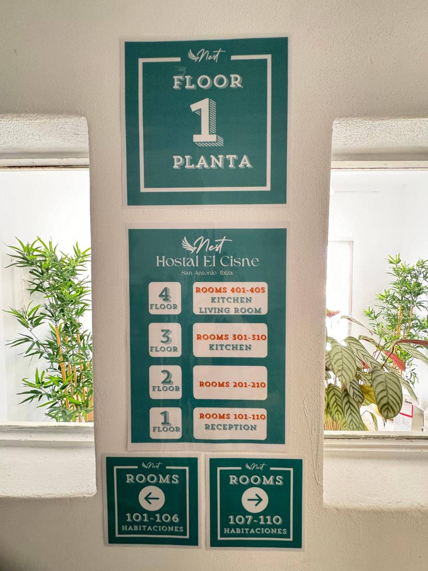 聖安東尼奧 Hostal Cisne酒店 外观 照片